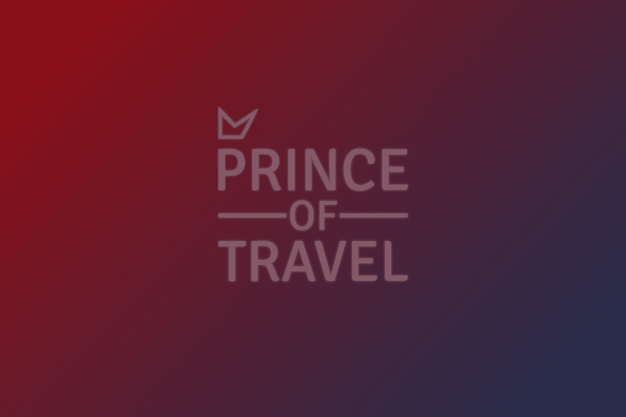 Welcome to Prince of Travel, Josh!