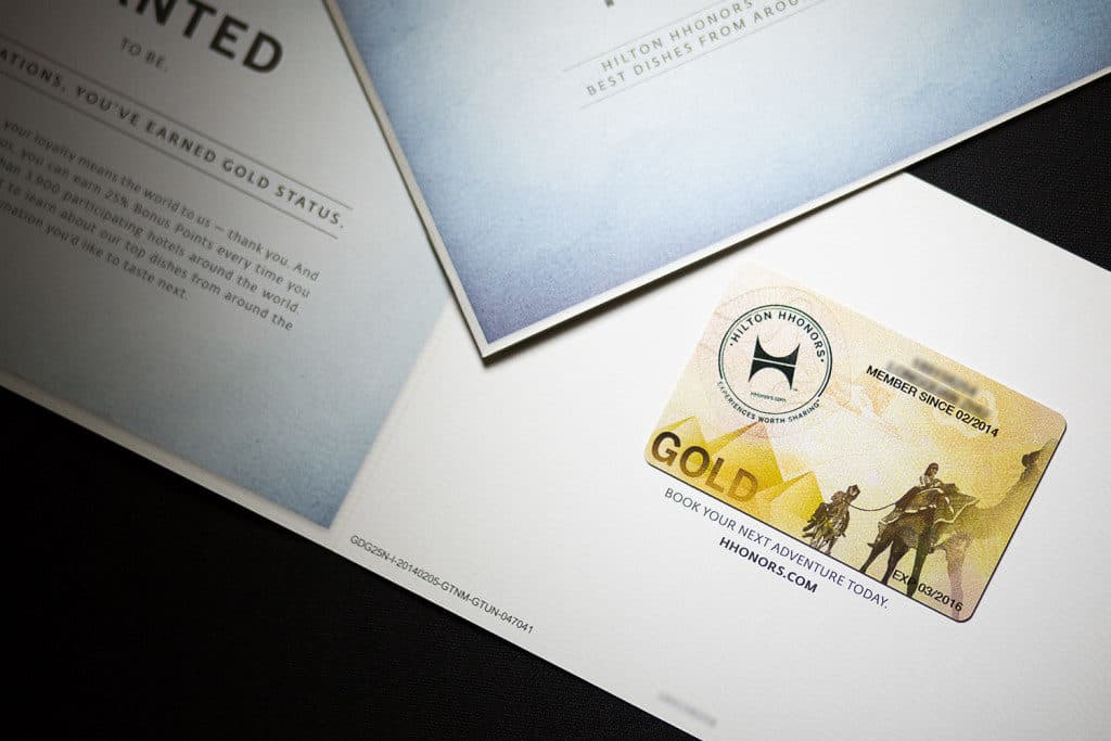 Hilton Diamond Members: Give the Gift of Gold Status