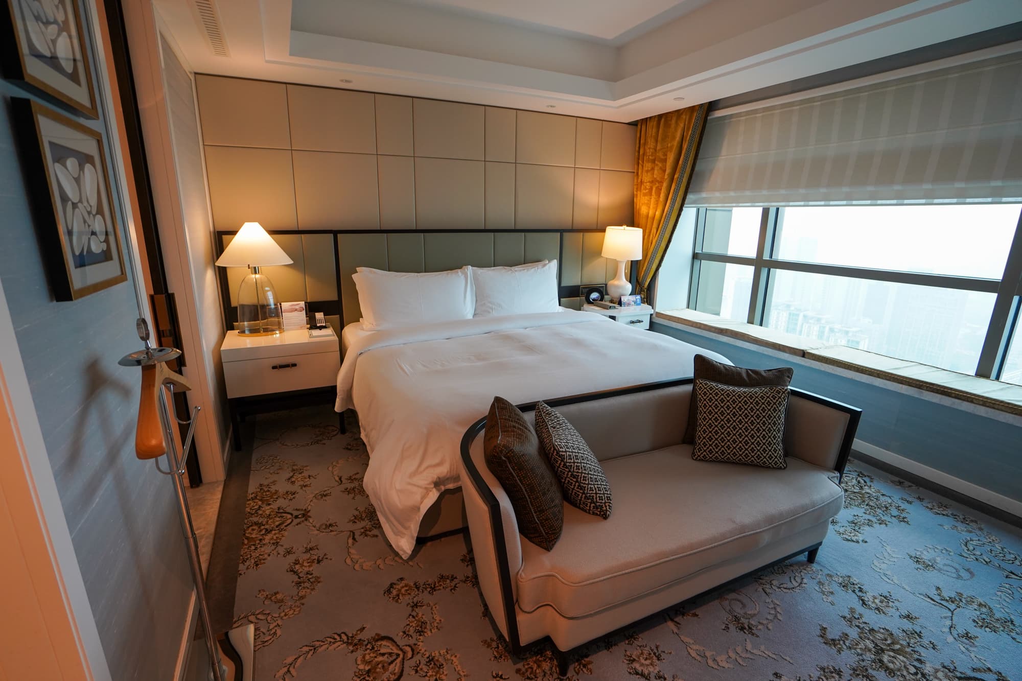 St. Regis Shanghai Jingan – Caroline Astor Suite bedrooom