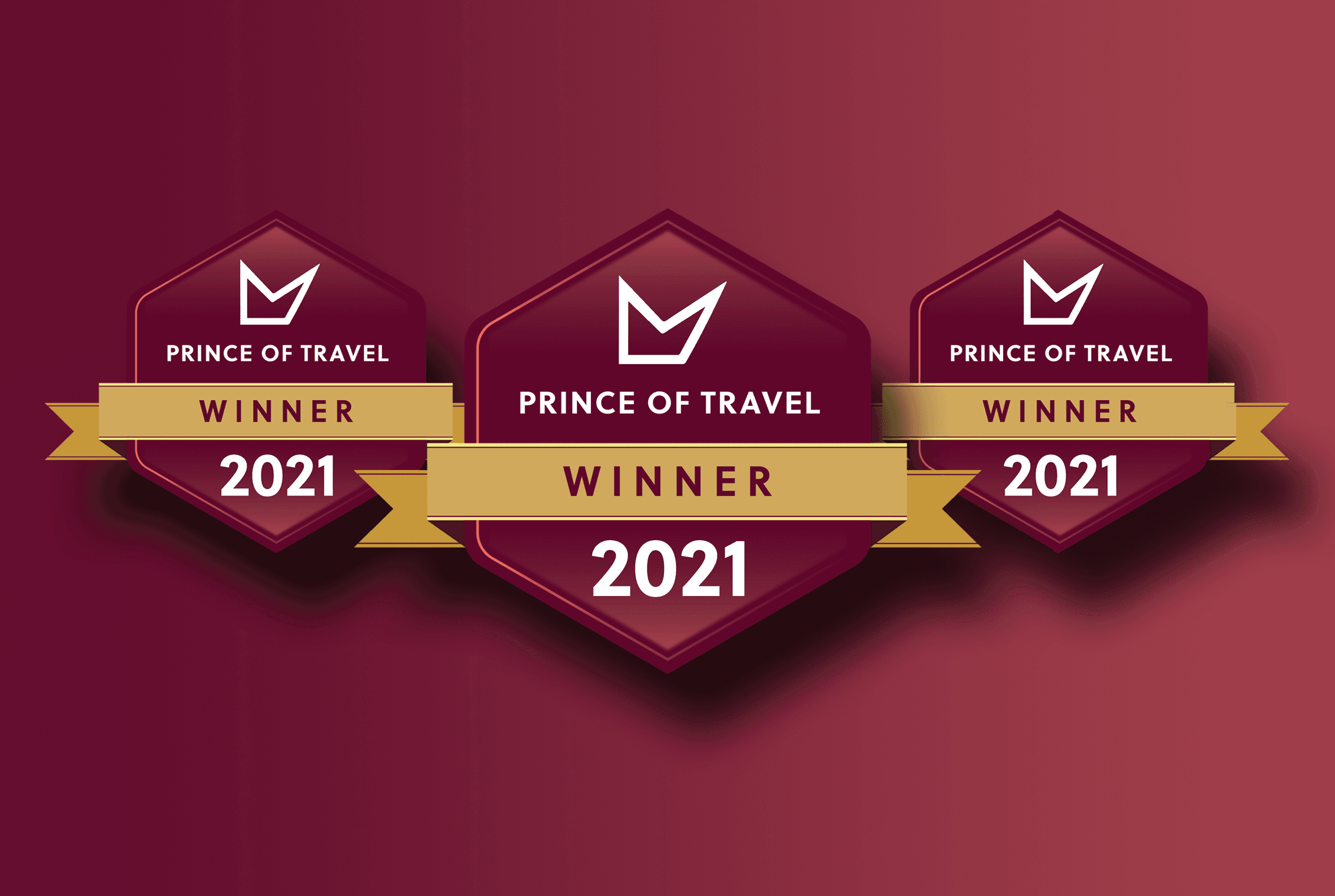 Winners of the 2021 Prince of Travel Awards!