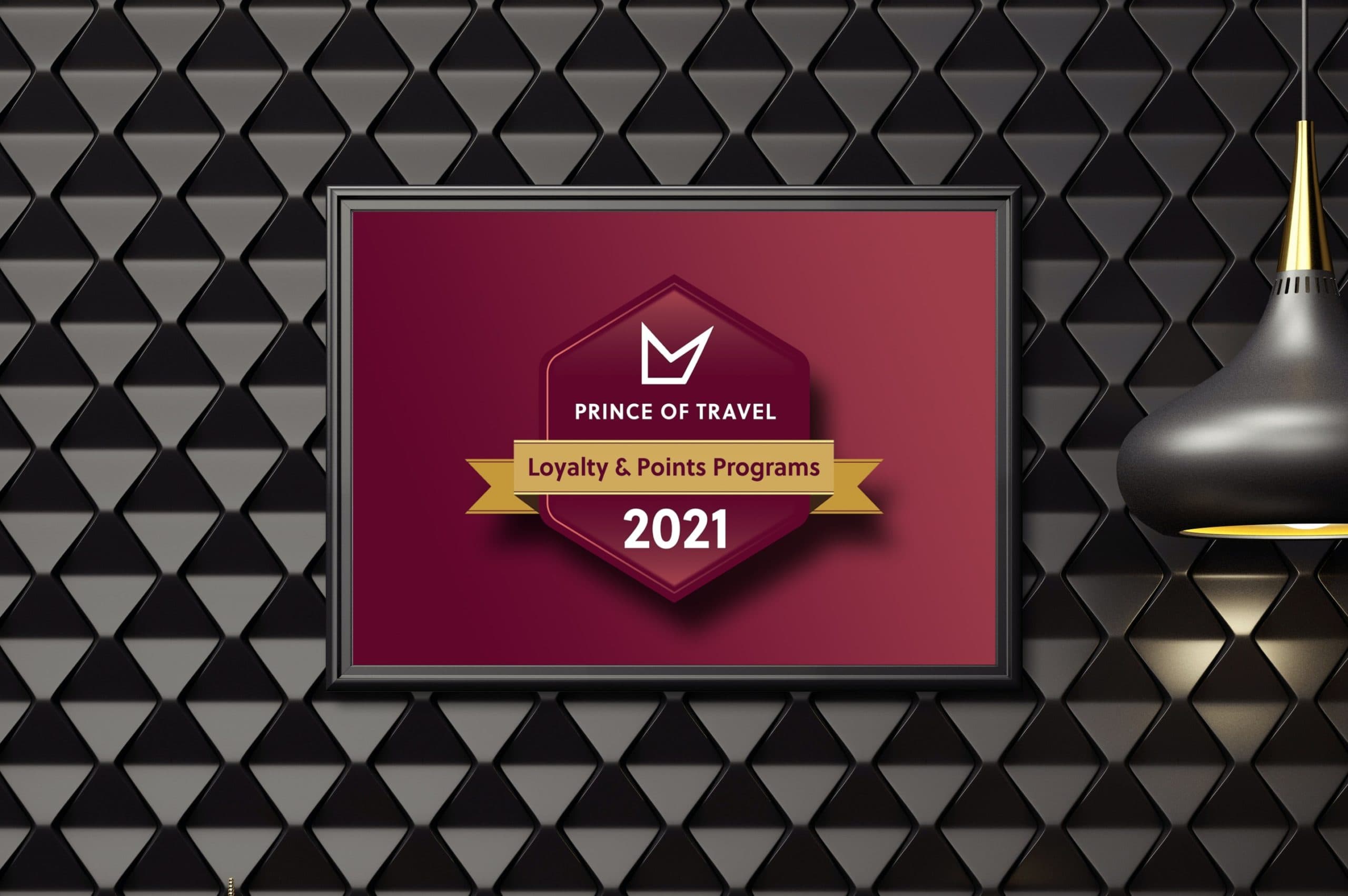 Vote Now: 2021 Prince of Travel Awards (Loyalty & Points Programs)