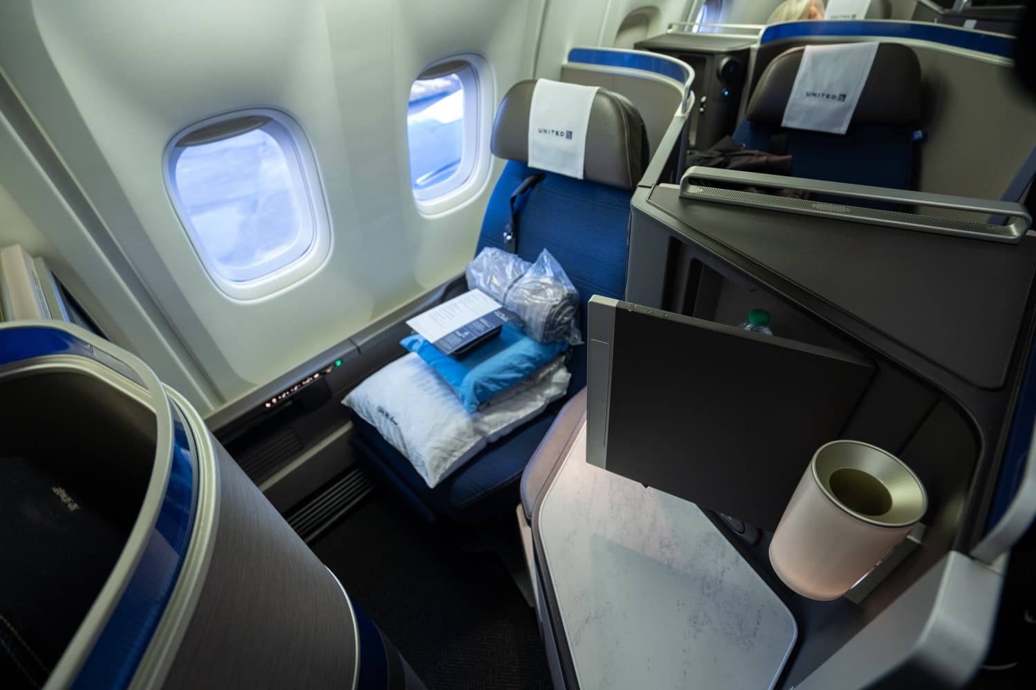 Review: United Polaris 767 Business Class Newark to London