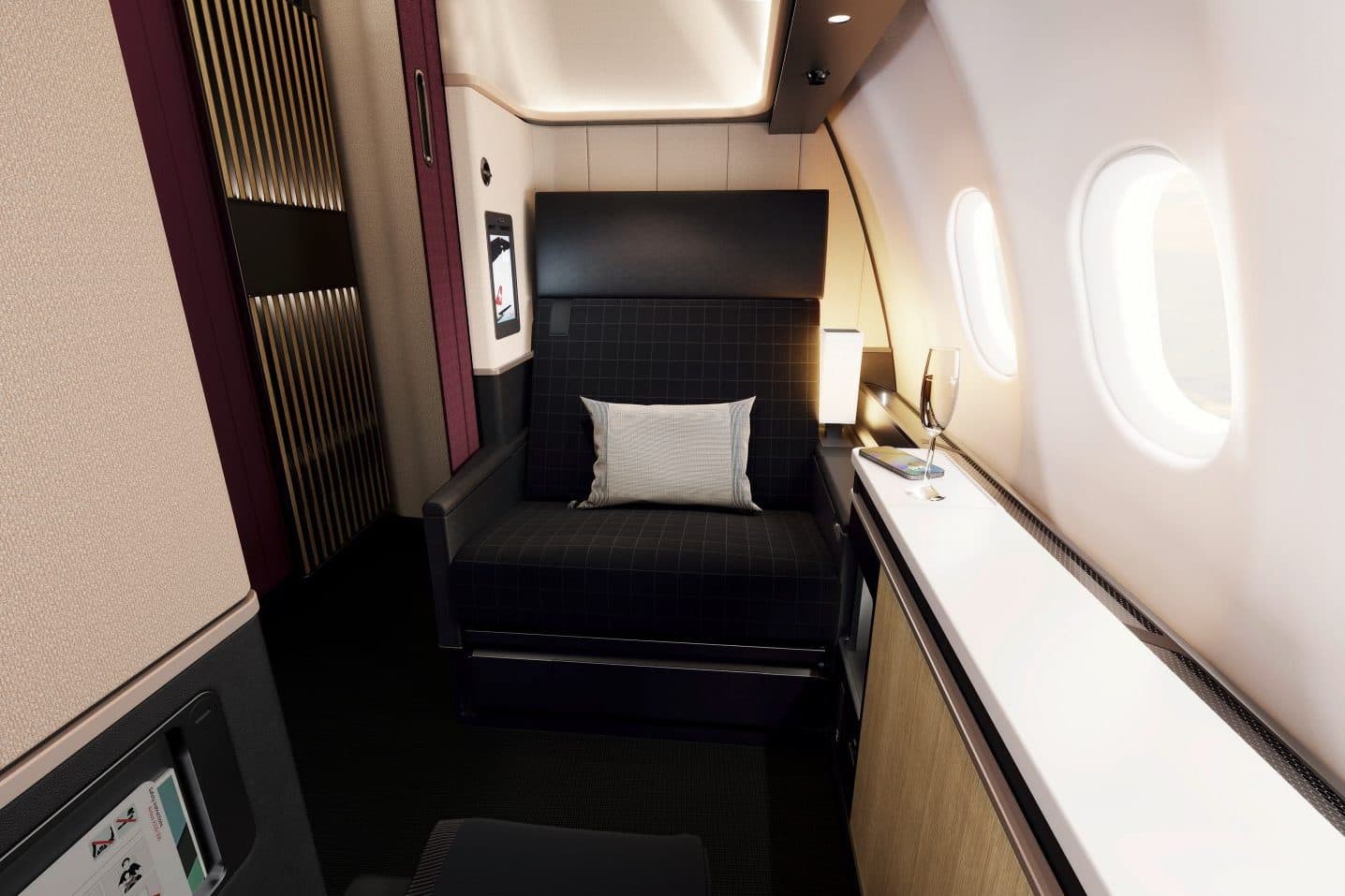 Swiss Unveils New First Class and Business Class Seats