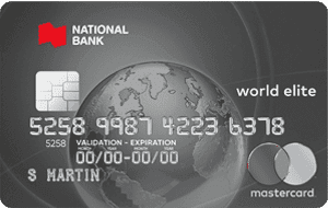 National Bank® World Elite® Mastercard®