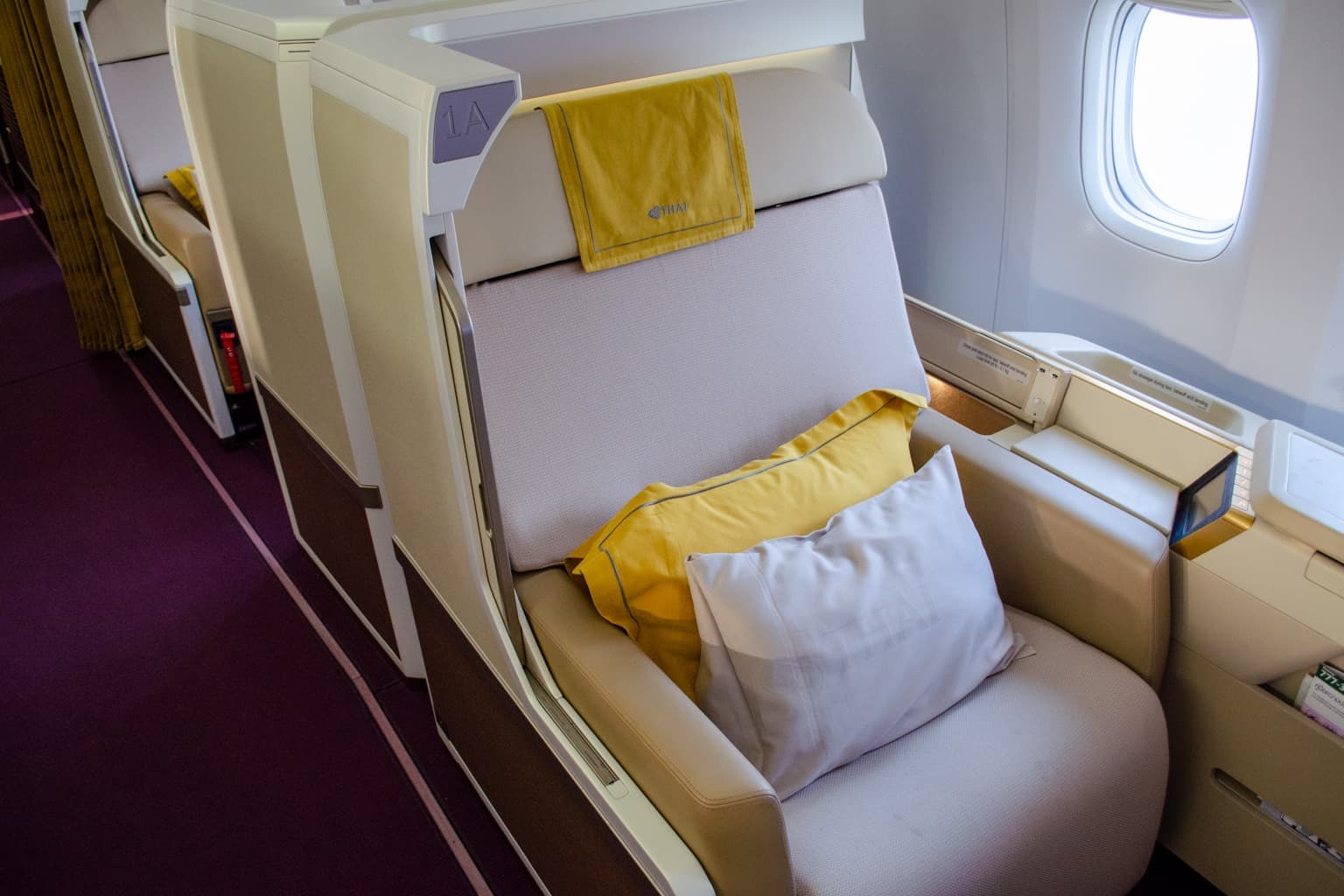 Review: Thai Airways First Class Bangkok to Tokyo