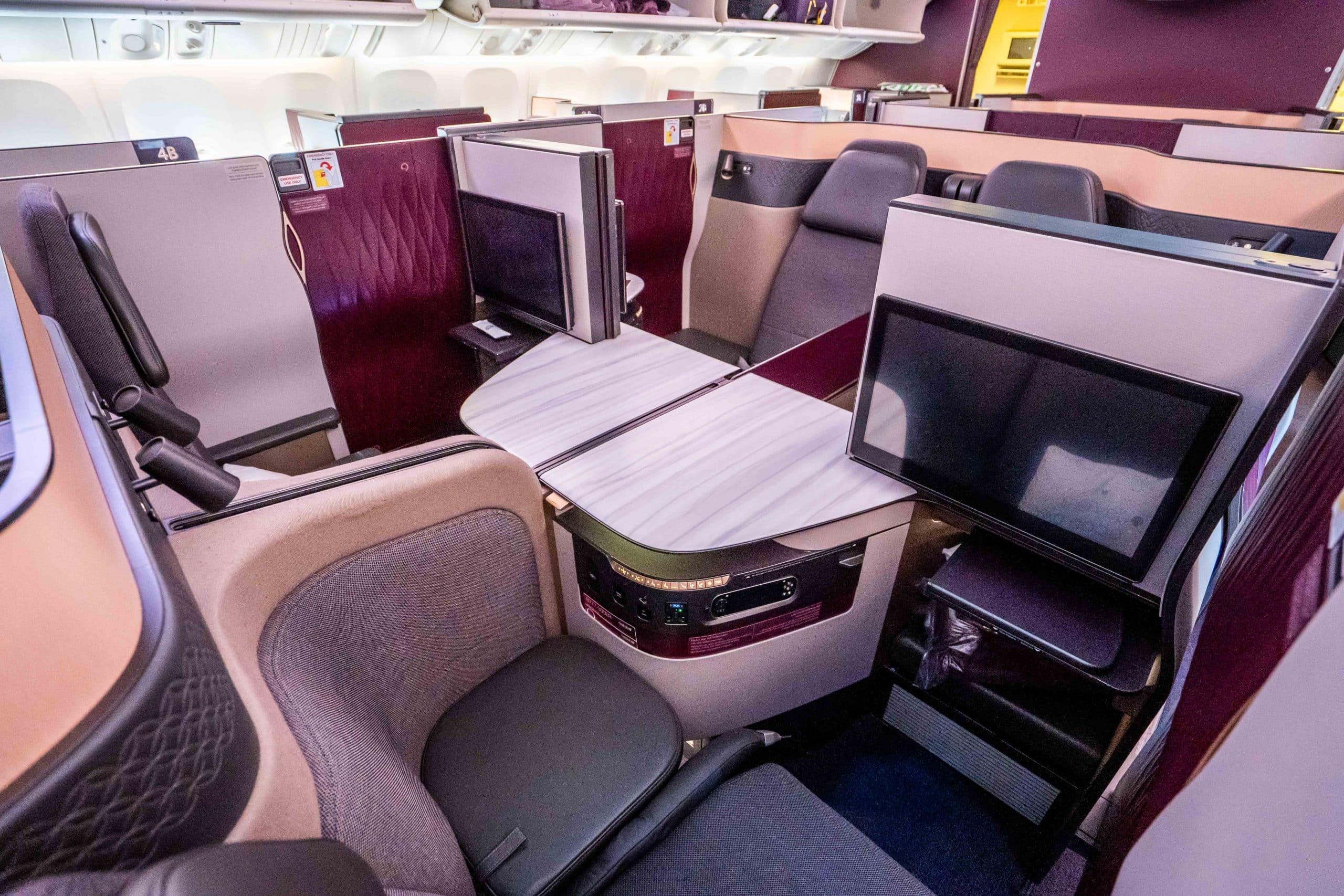 How to Book the Qatar Airways Qsuites Quad with Points