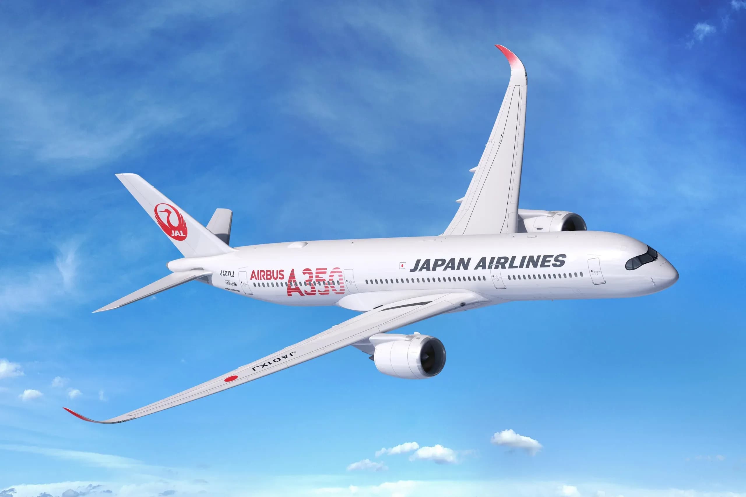 Japan Airlines Unveils New A350-1000 Cabins