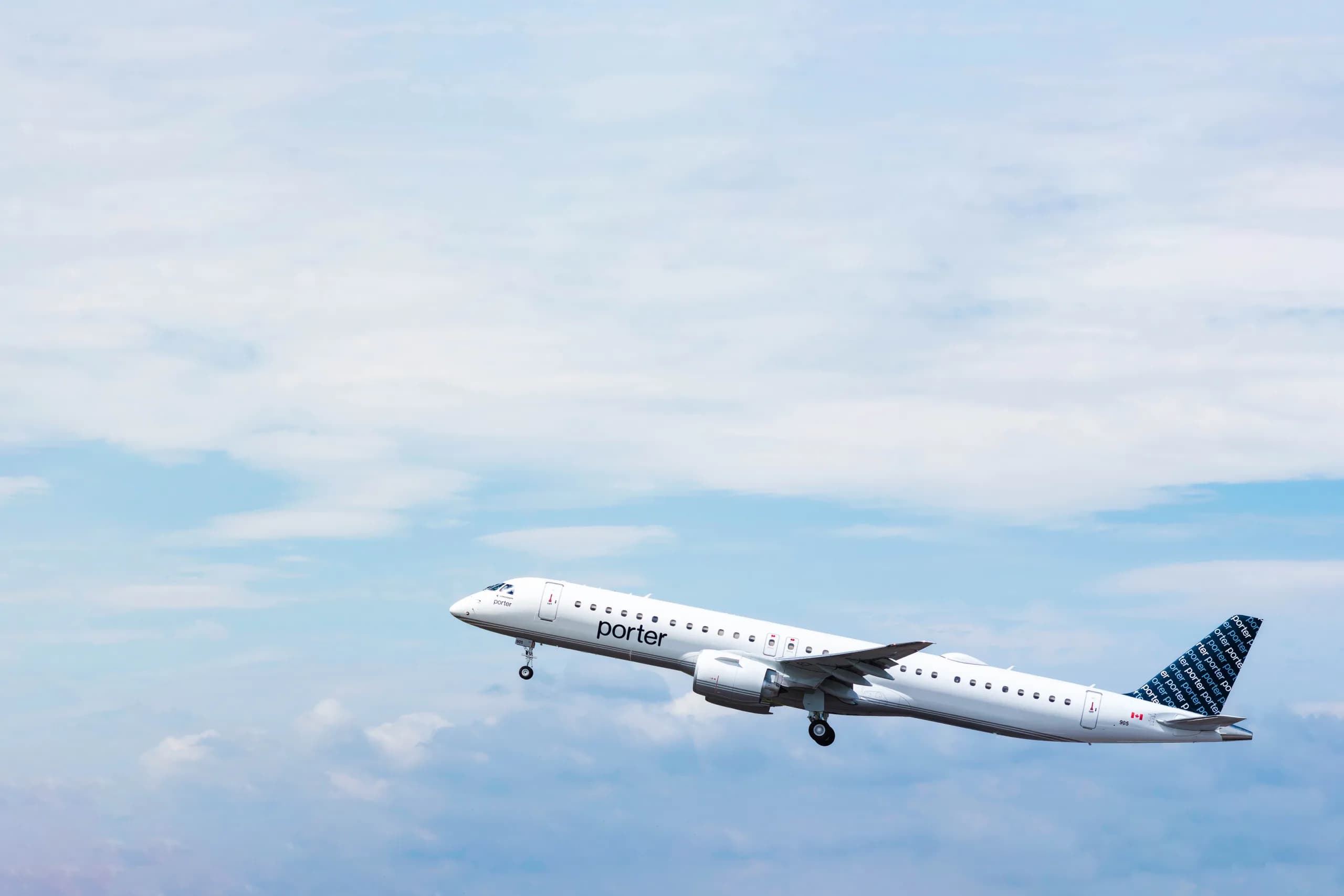 Porter Airlines Orders 25 More Embraer E195-E2 Jets