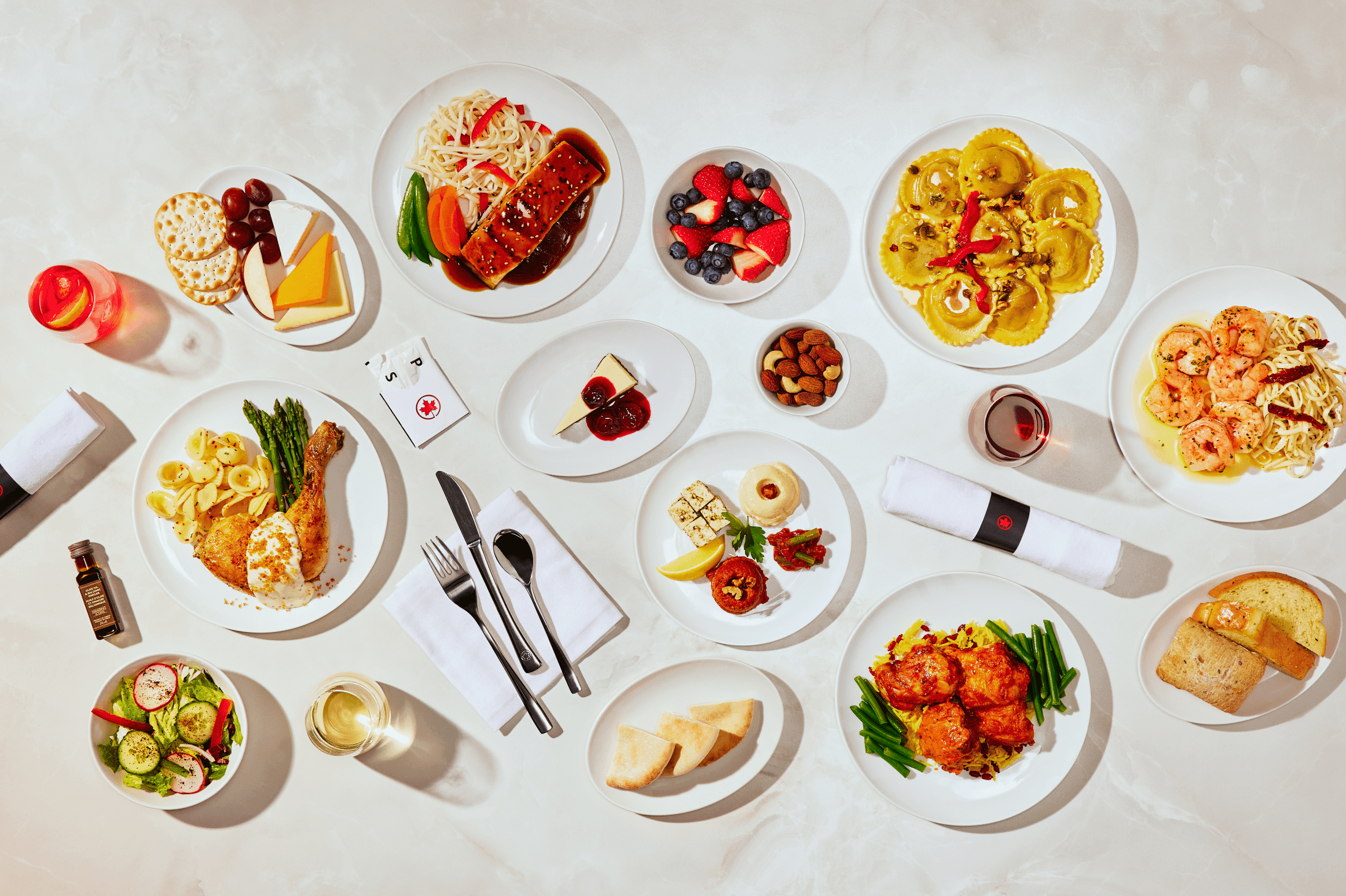 Air Canada Expands In-Flight Food and Beverage Offerings