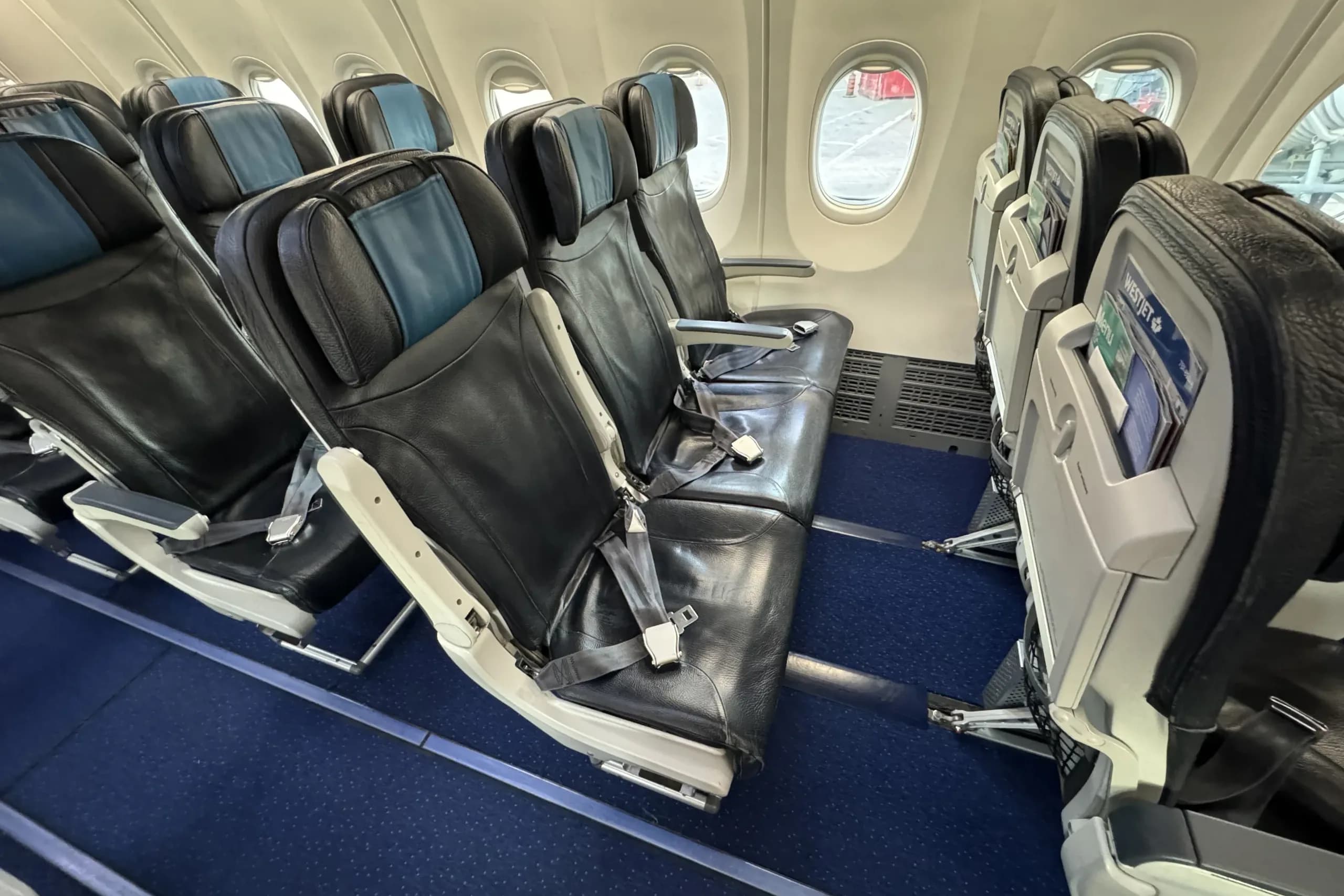 WestJet Extended Comfort seats