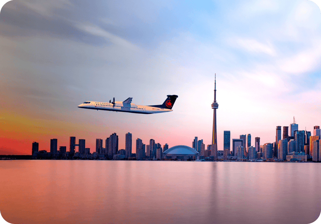 Air Canada double SQC promotion for new Billy Bishop Toronto City Airport routes