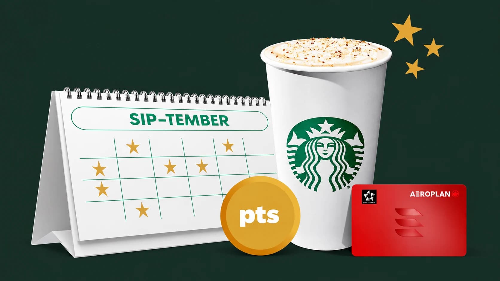 Starbucks Sip-Tember to Remember with Aeroplan, September 2026