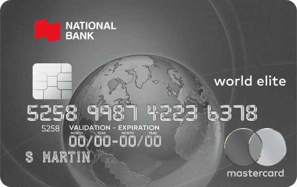 National Bank® World Elite® Mastercard®
