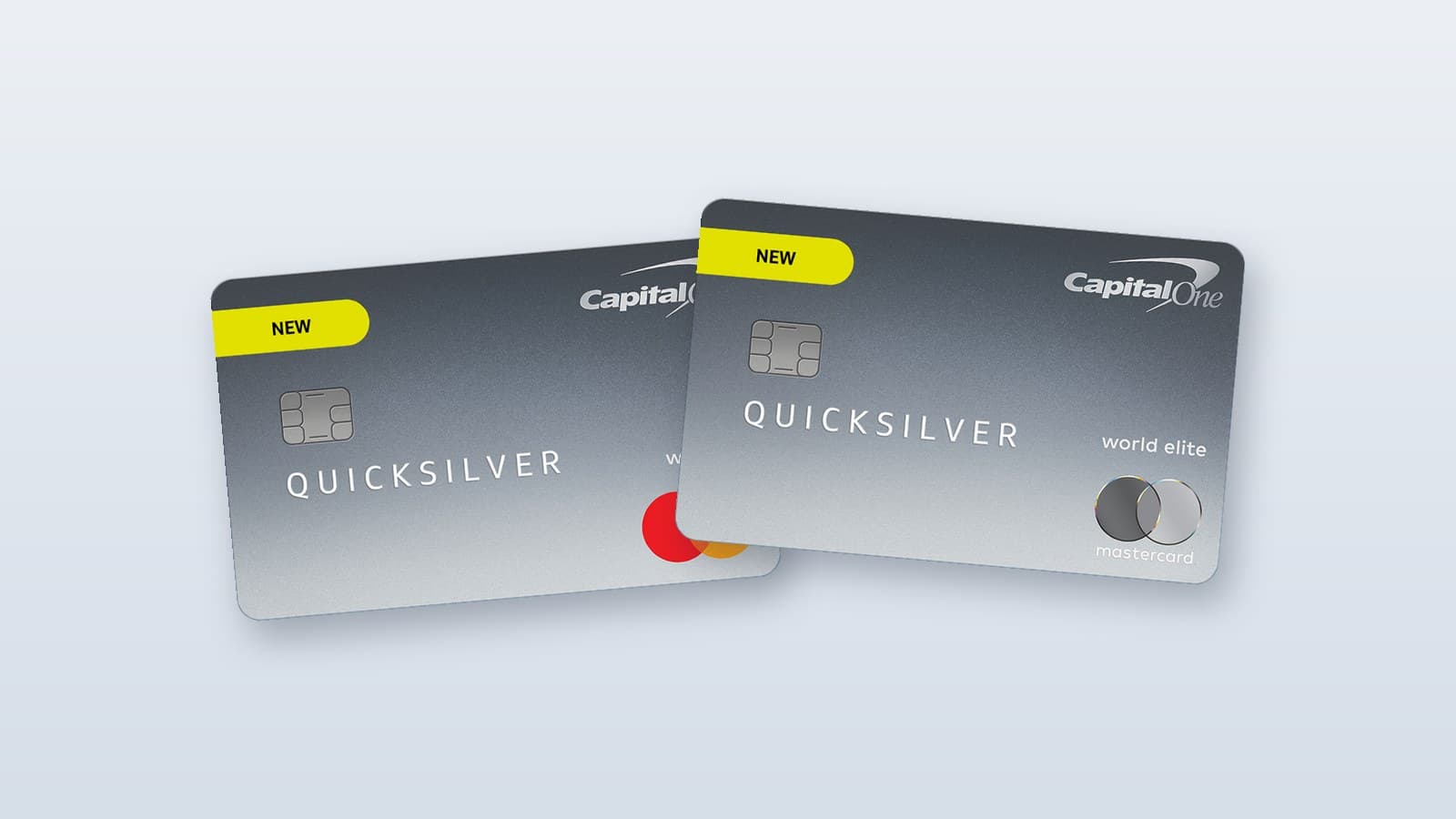 Capital One Quicksilver World and World Elite Mastercards