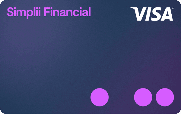 Simplii Financial™ Cash Back Visa* Card