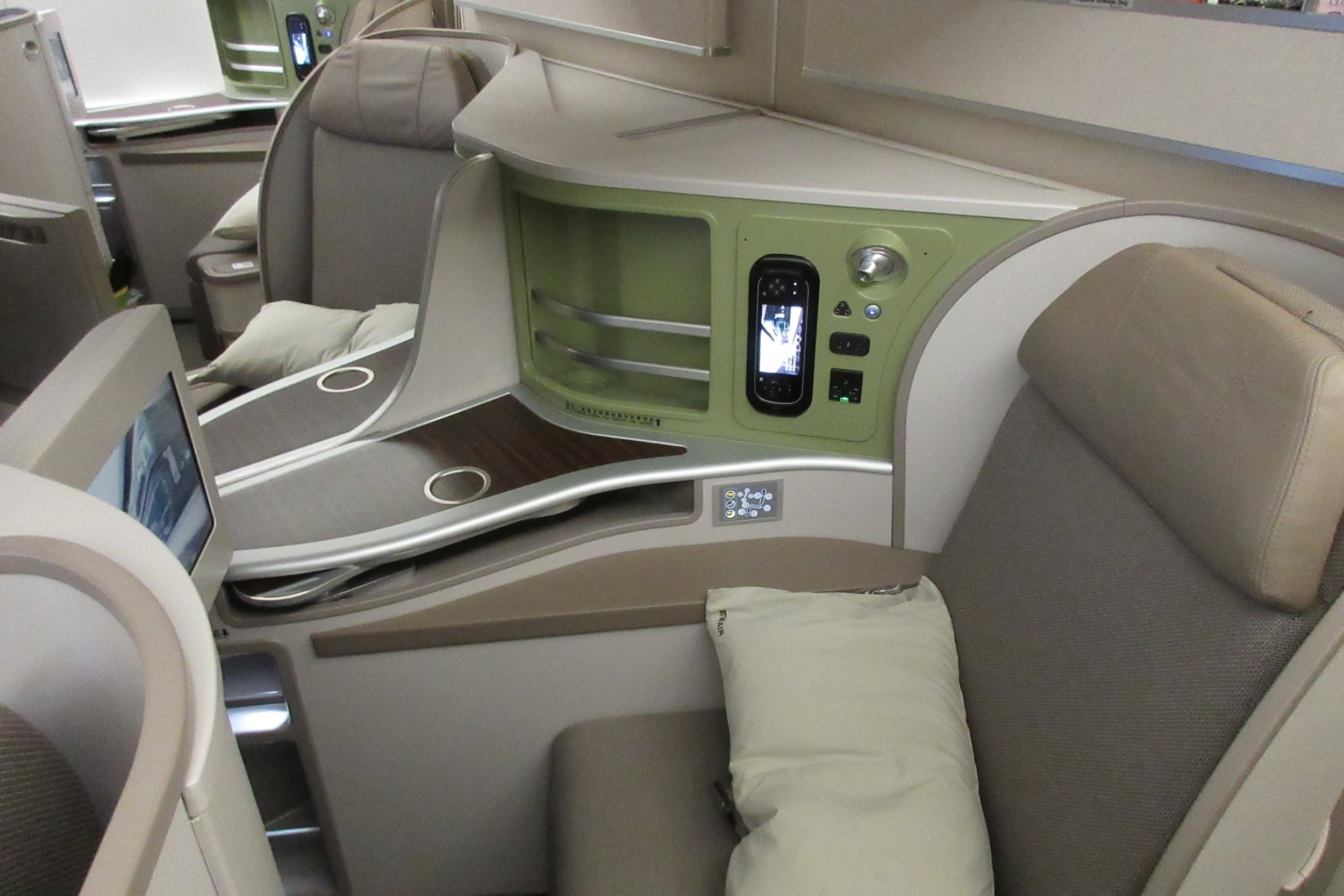 EVA Air Business Class 4