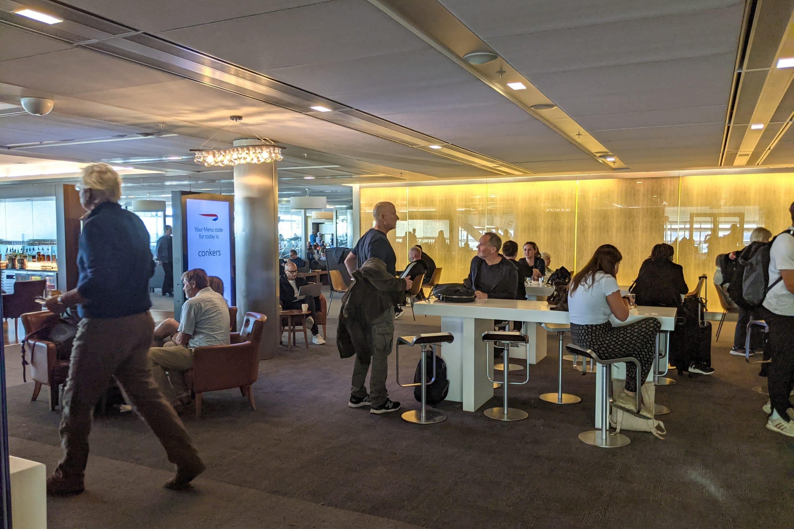 Review: British Airways Galleries South Club Lounge London