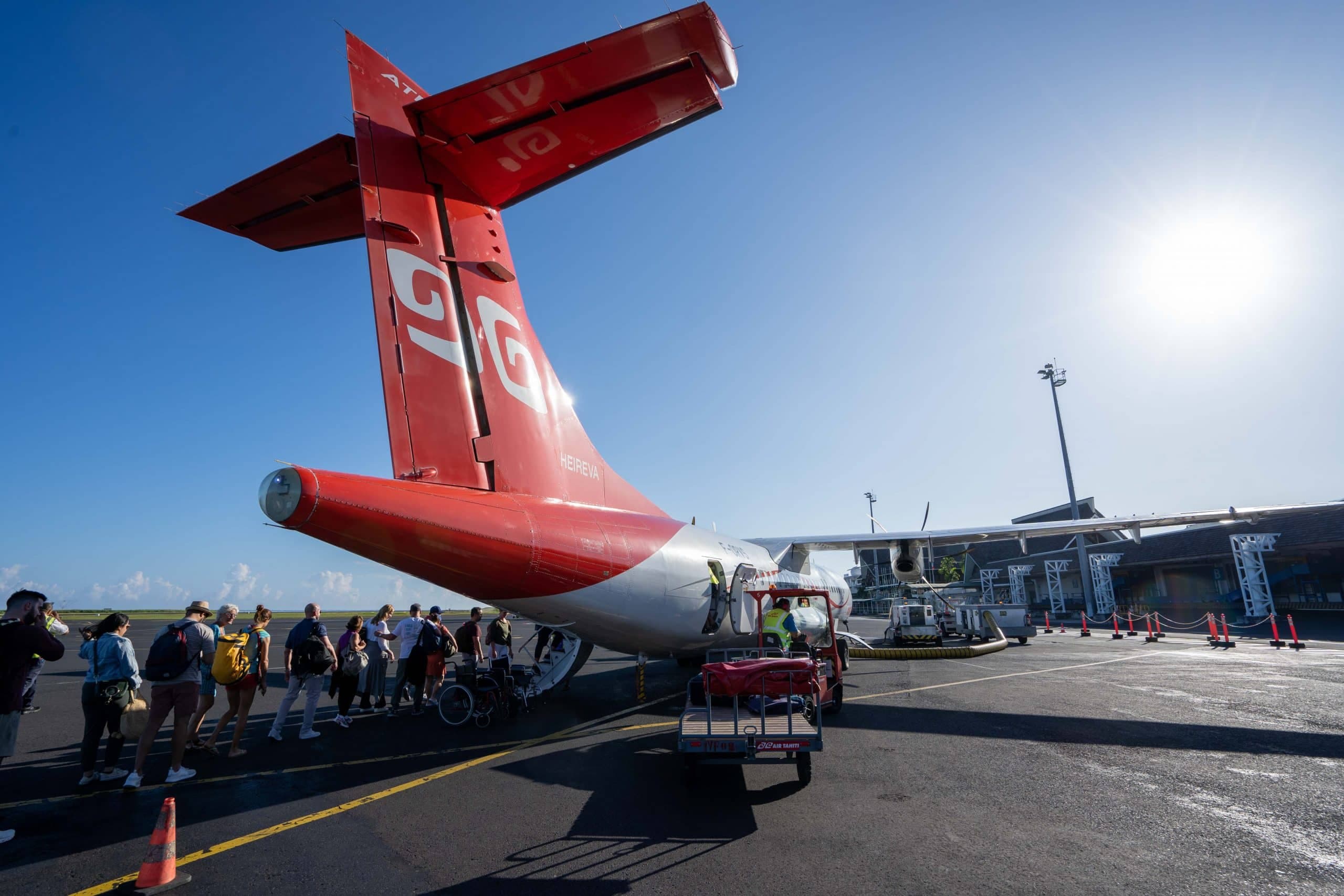 Review: Air Tahiti Papeete to Bora Bora