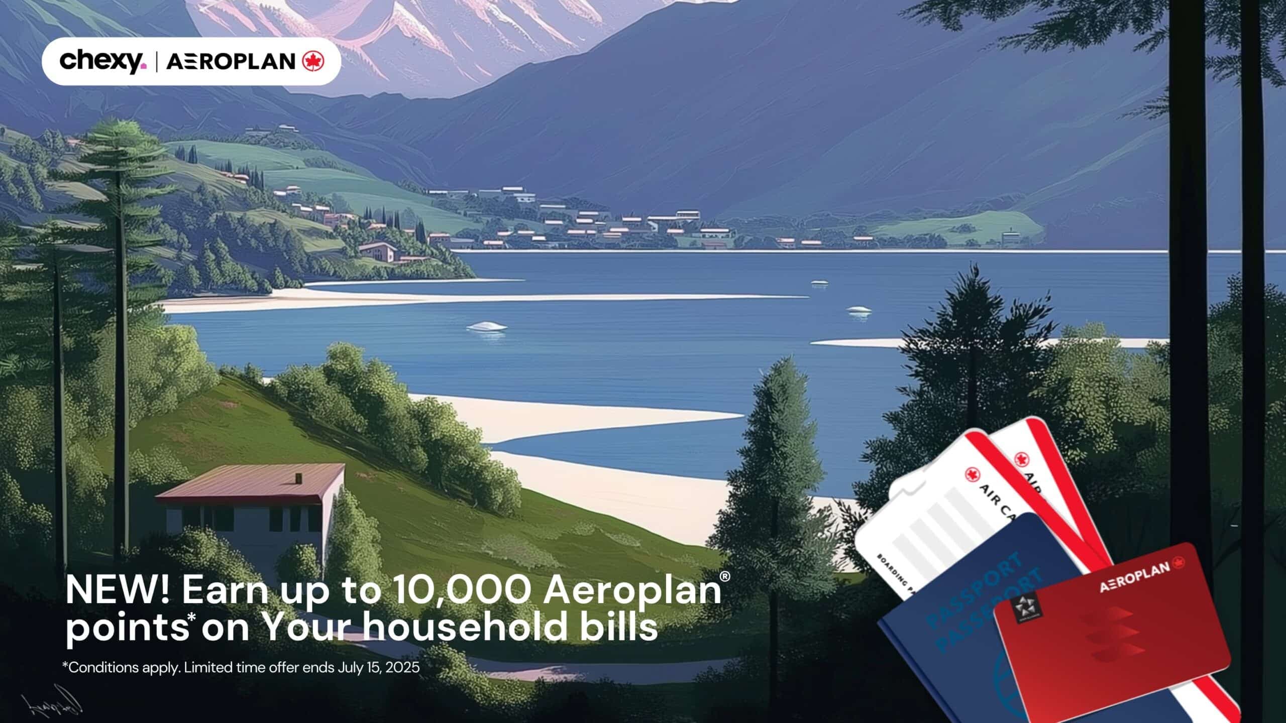 Chexy and Aeroplan Launch New Partnership