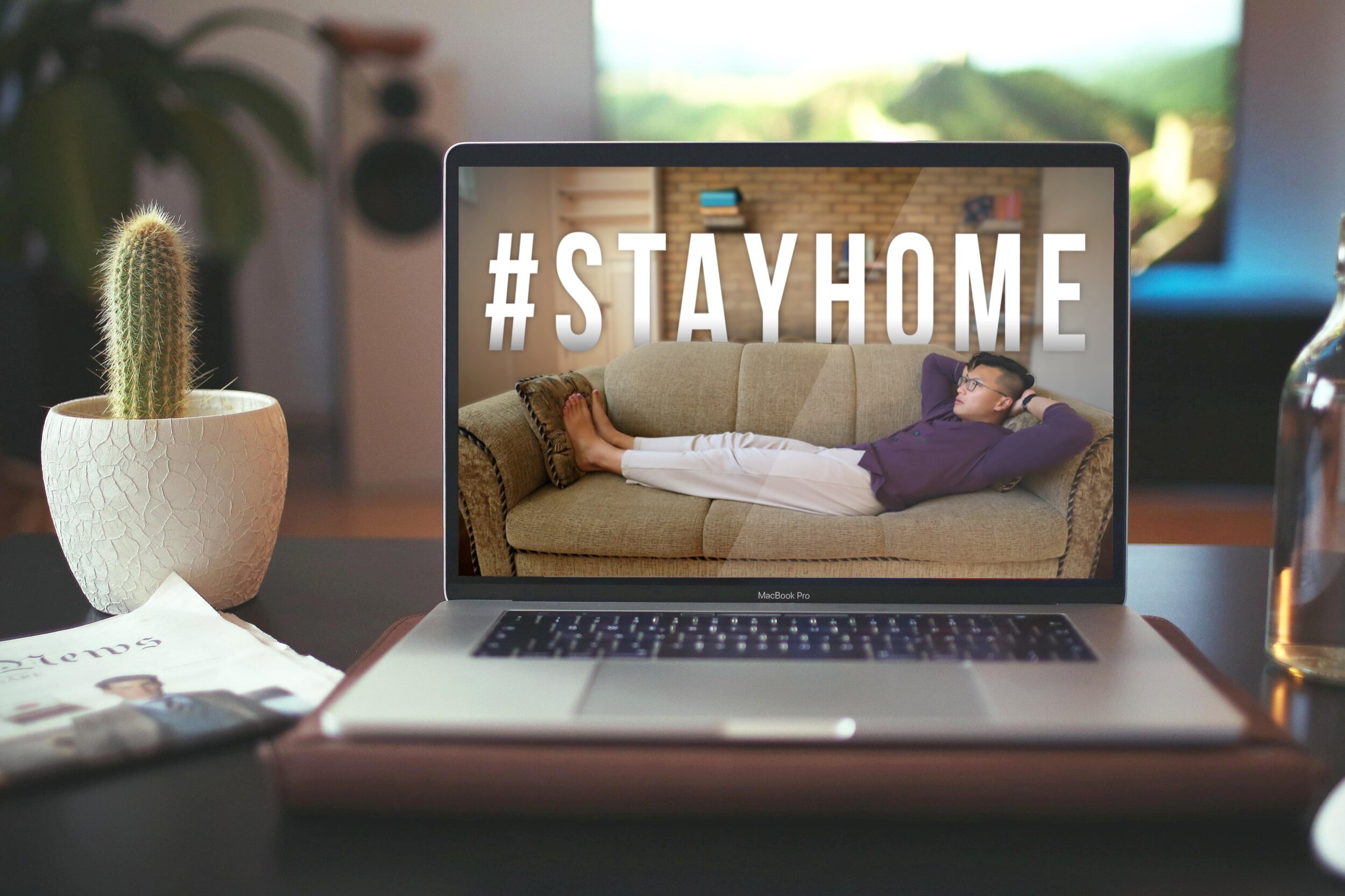 Mockup display for Prince of Travel site
