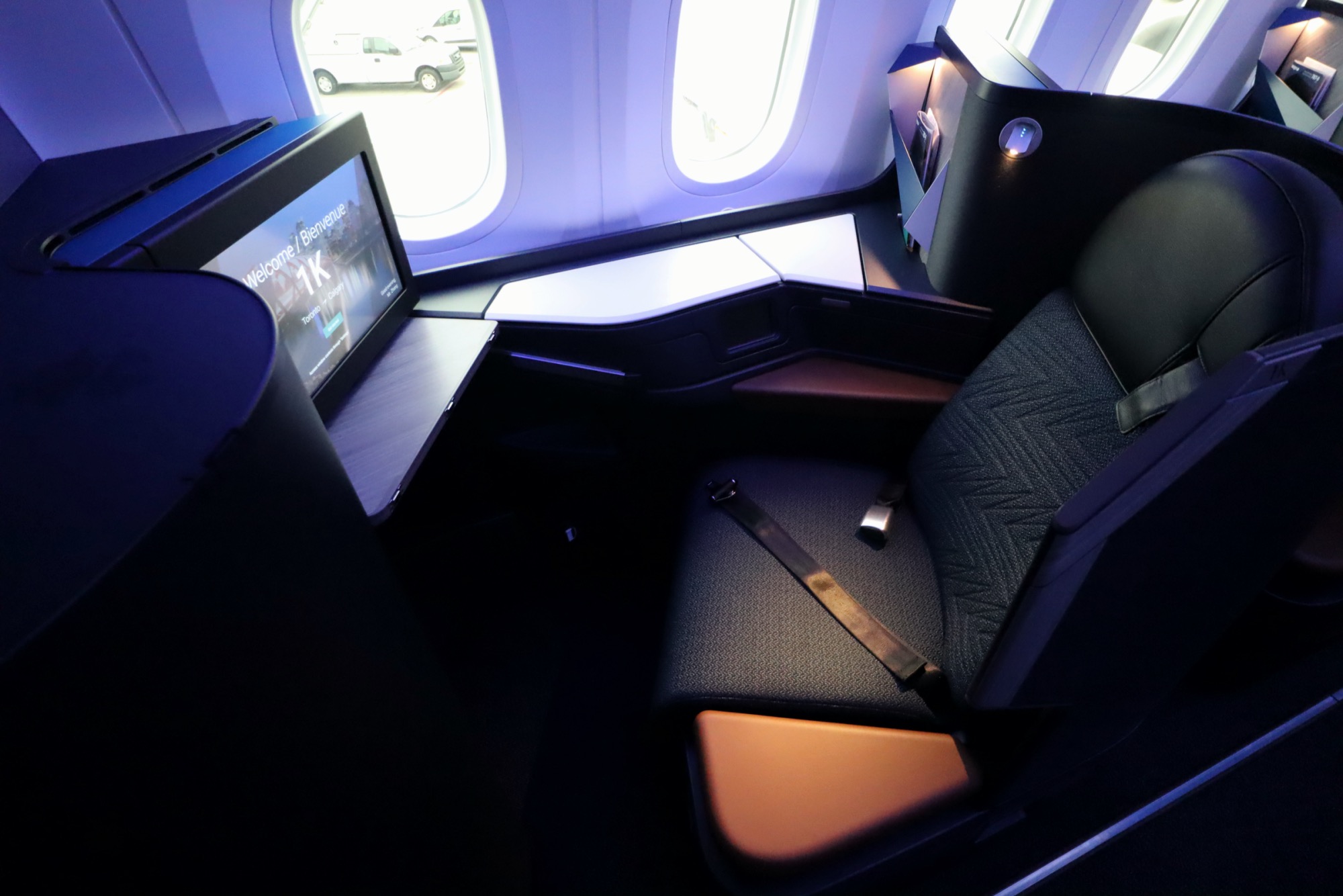 WestJet 787 business class