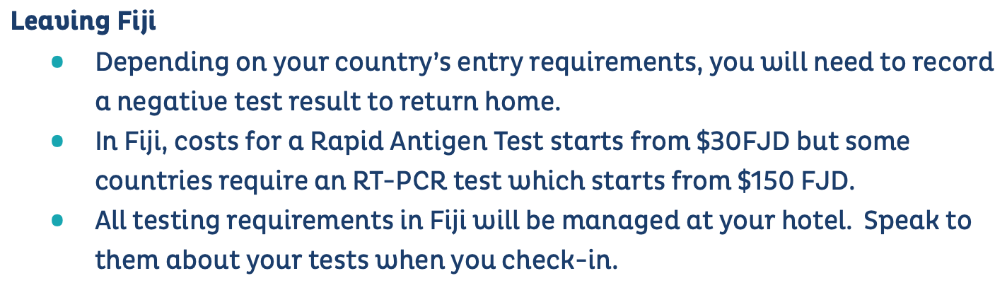 fiji travel requirements from canada