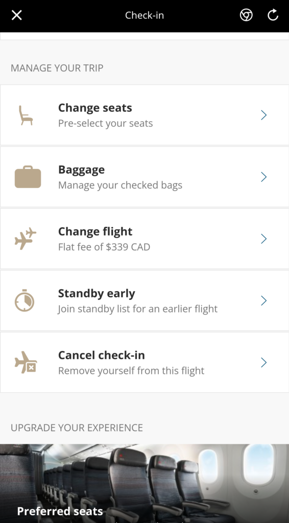 How To Use Air Canada Flight Credit