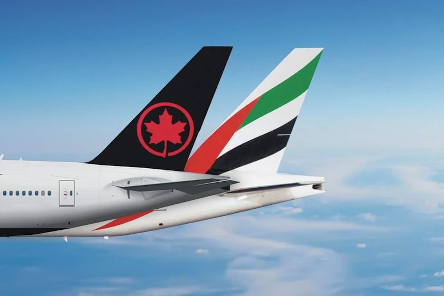 Air Canada and Emirates Start Strategic Partnership