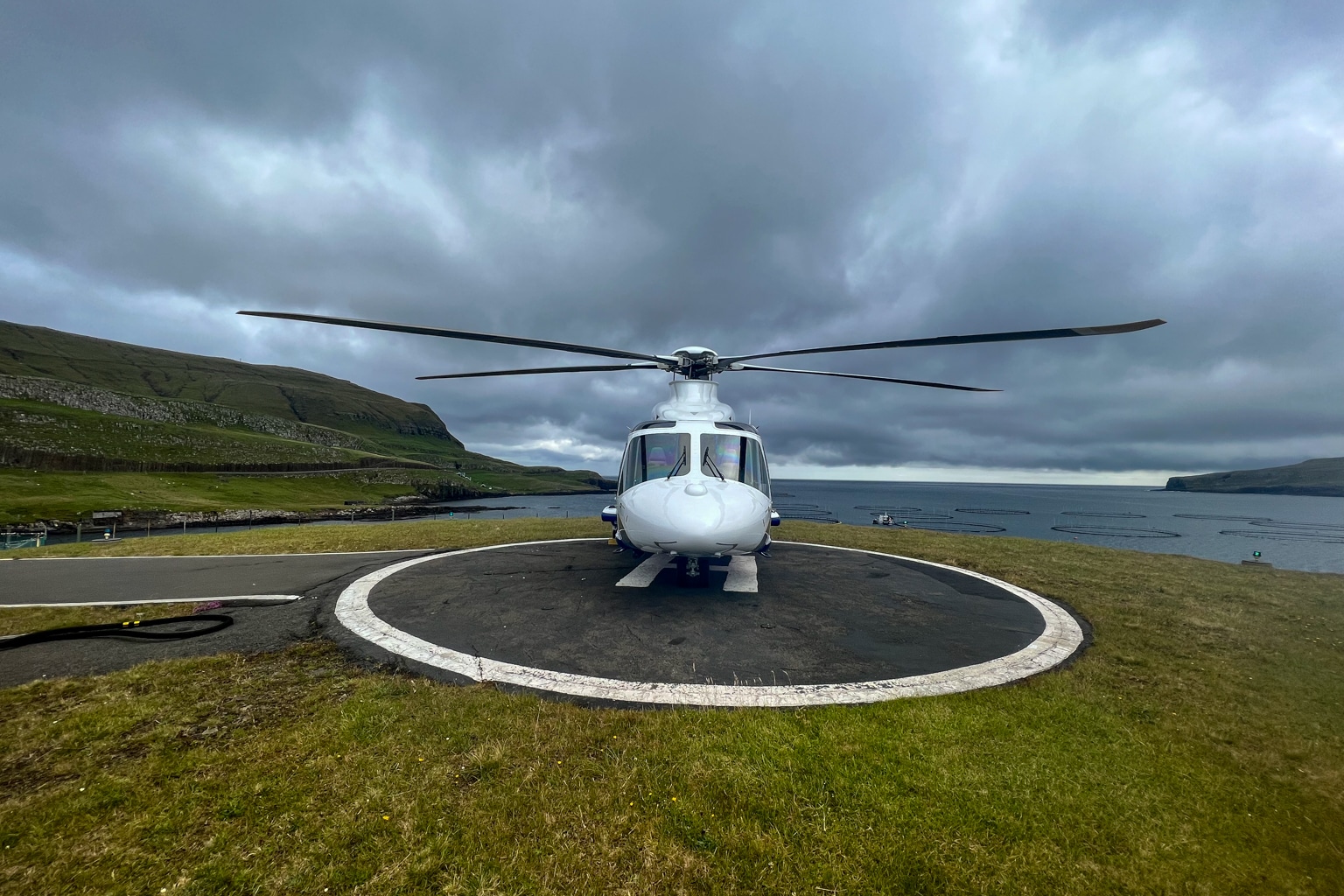 Flying with Atlantic Airways Helicopters in the Faroe Islands