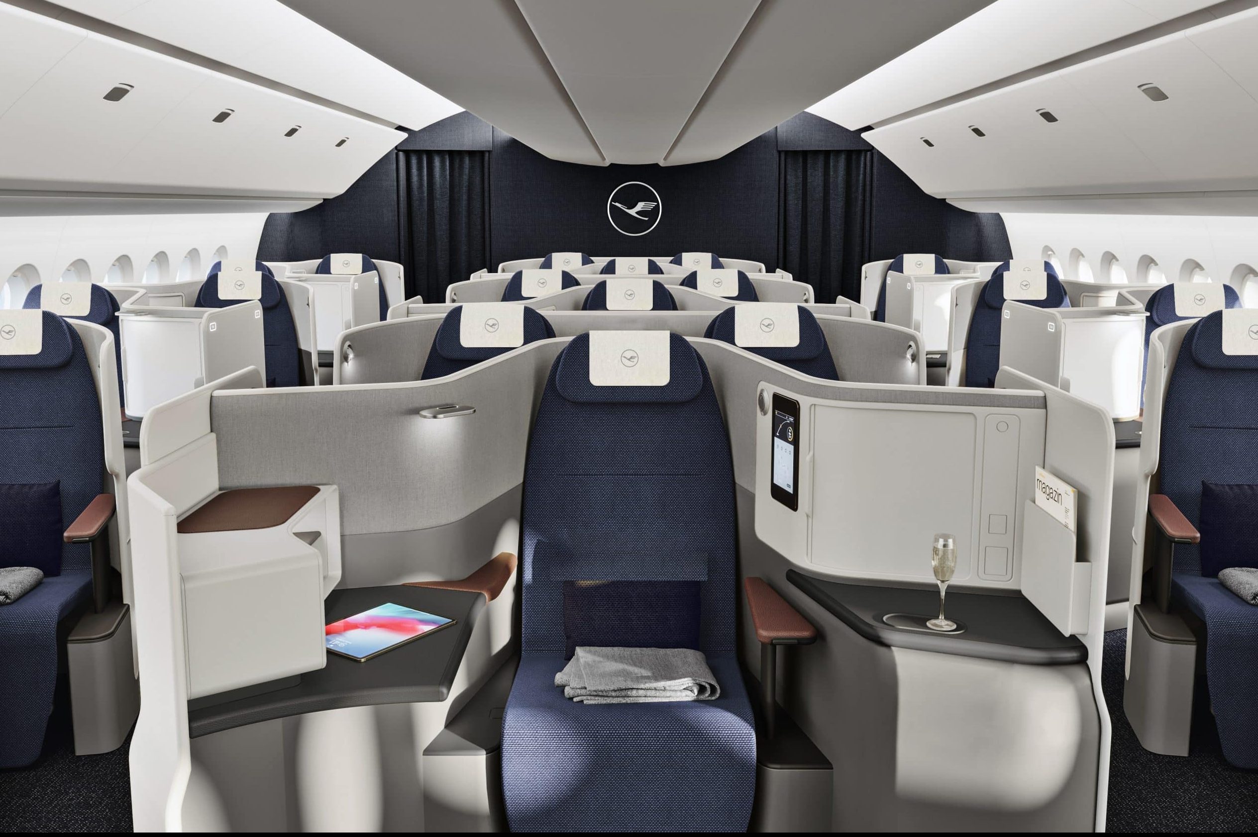 Lufthansa Unveils New First Class and Business Class Seats | Prince of ...