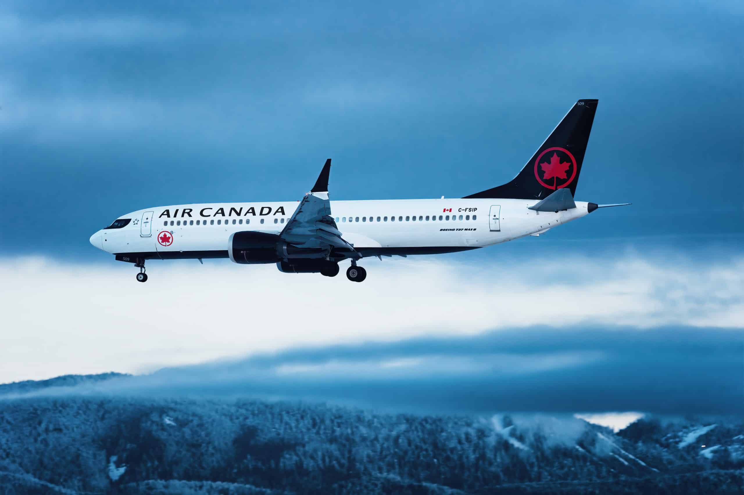 air canada 737 max yvr morning arrival scaled