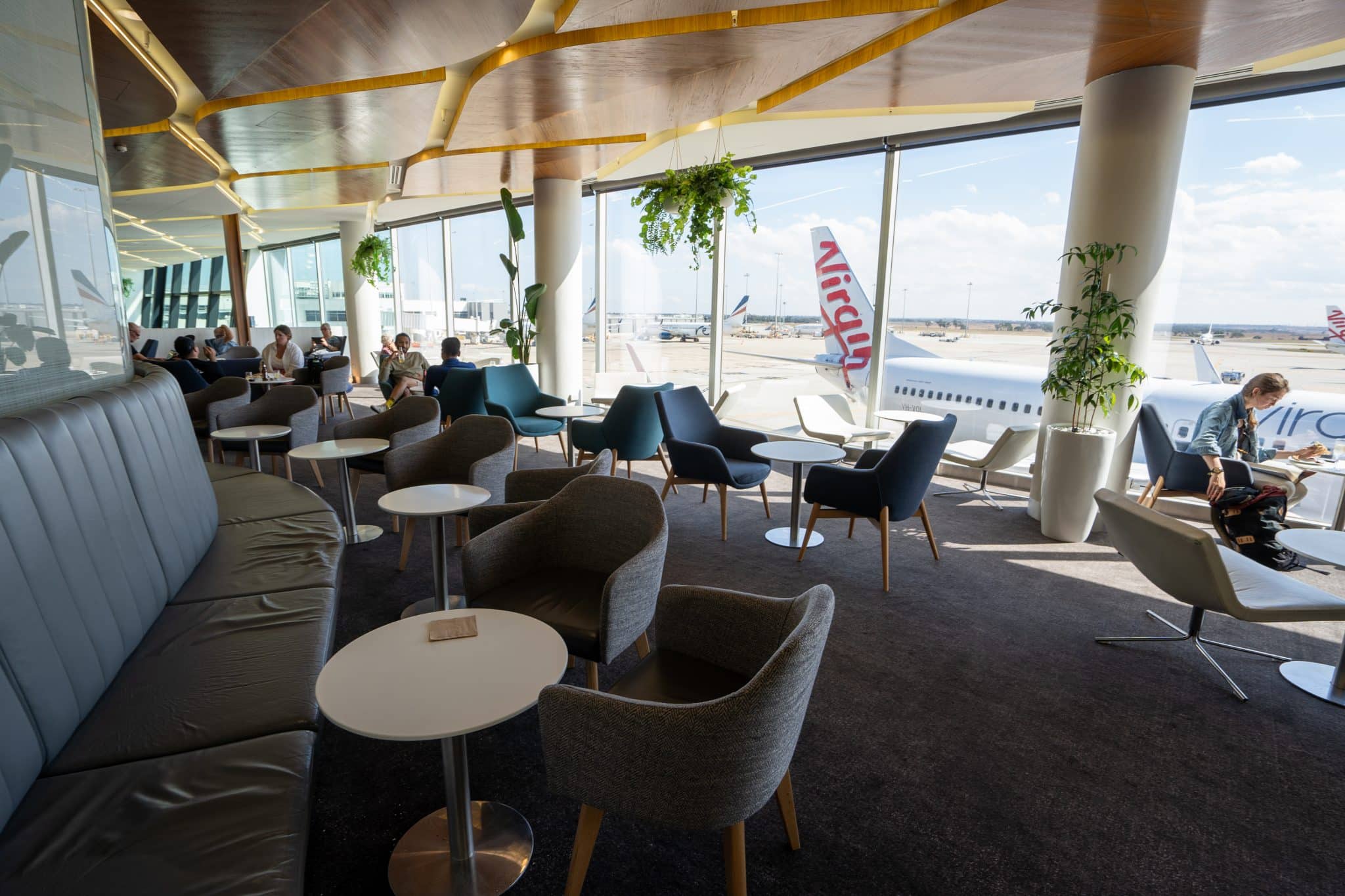 Review Virgin Australia Lounge Melbourne Prince of Travel
