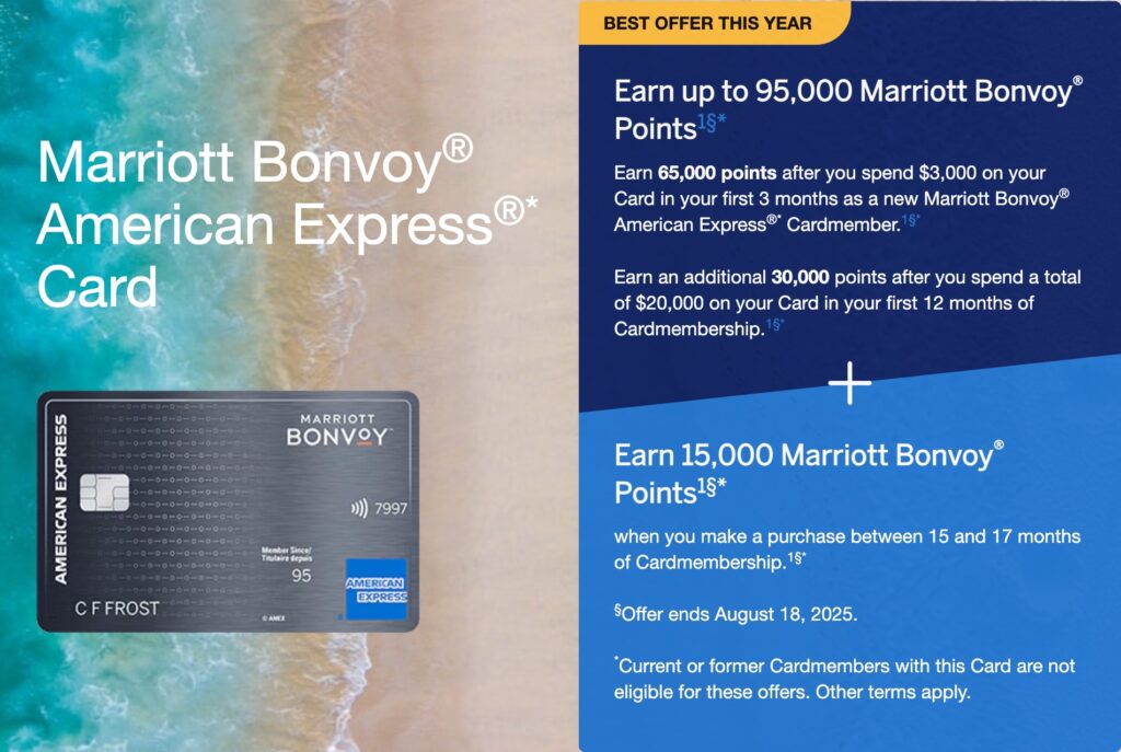 Marriott Bonvoy® American Express® Cards return with historical high offers in May 2025