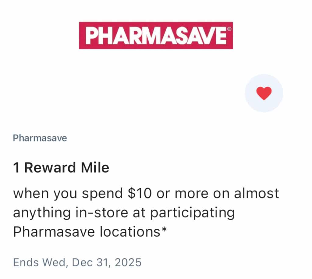 Airmiles PharmaSave