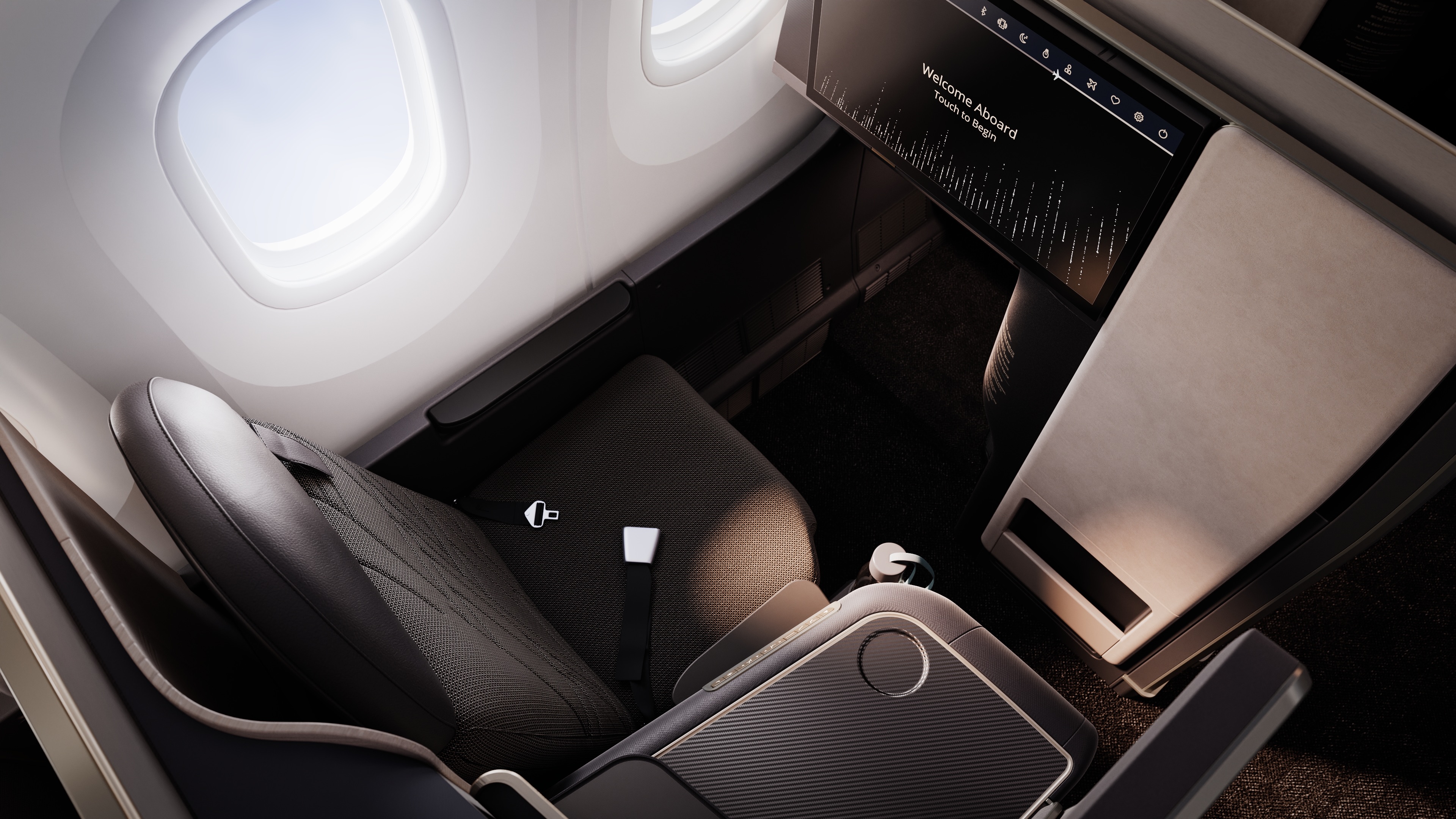 Korean Air Prestige Suites window seat