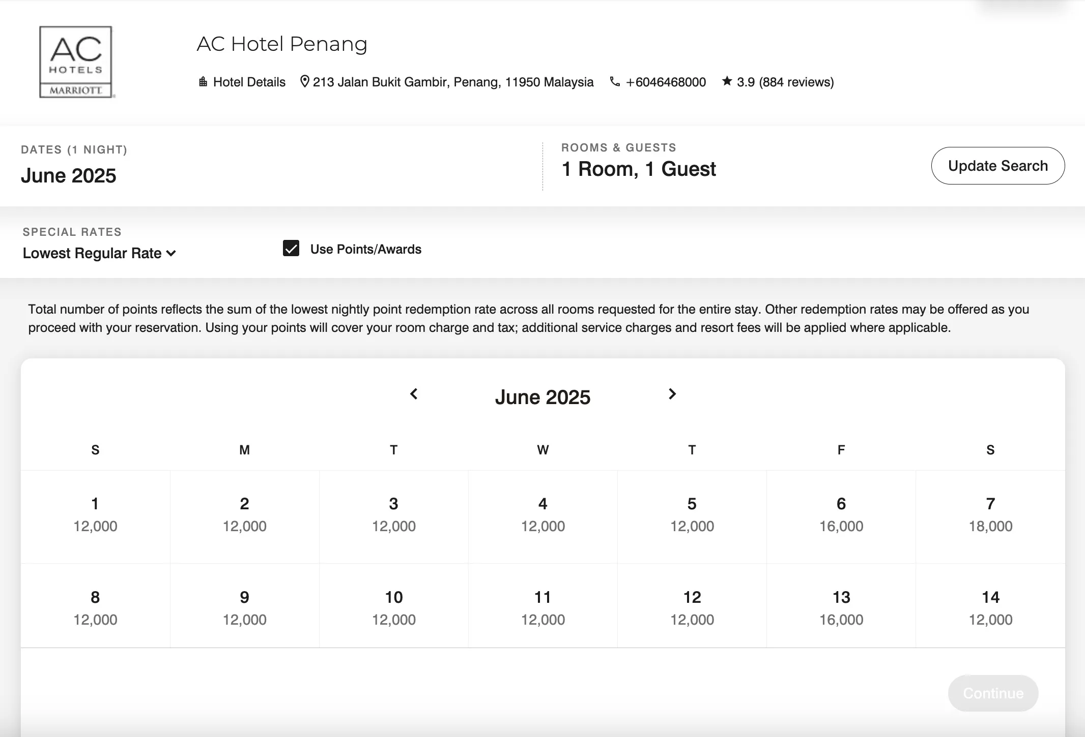 ac hotel penang award 2025