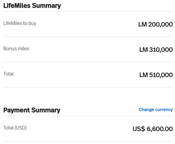 Buy Avianca LifeMiles 155% bonus