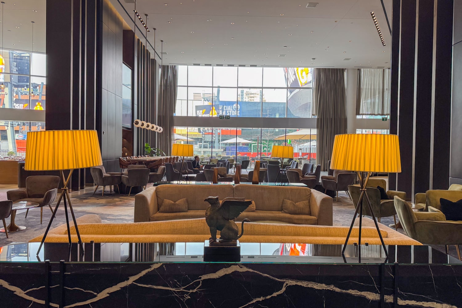 JW Marriott Edmonton ICE District 53 JW Marriott Edmonton ICE District lobby lounge