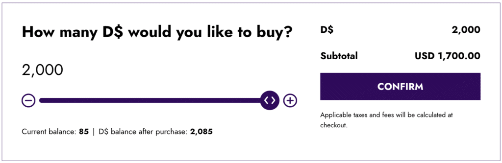 buy discovery dollars with 15% discount