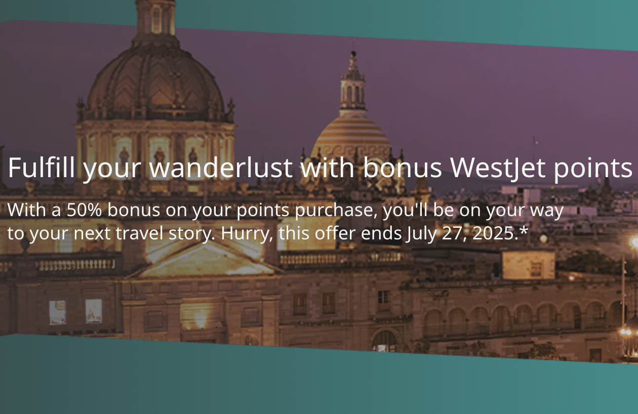 Buy WestJet Points July 2025