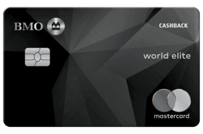 bmo cash back world elite mastercard
