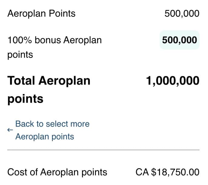 buy-1m-aeroplan-points-with-100-bonus