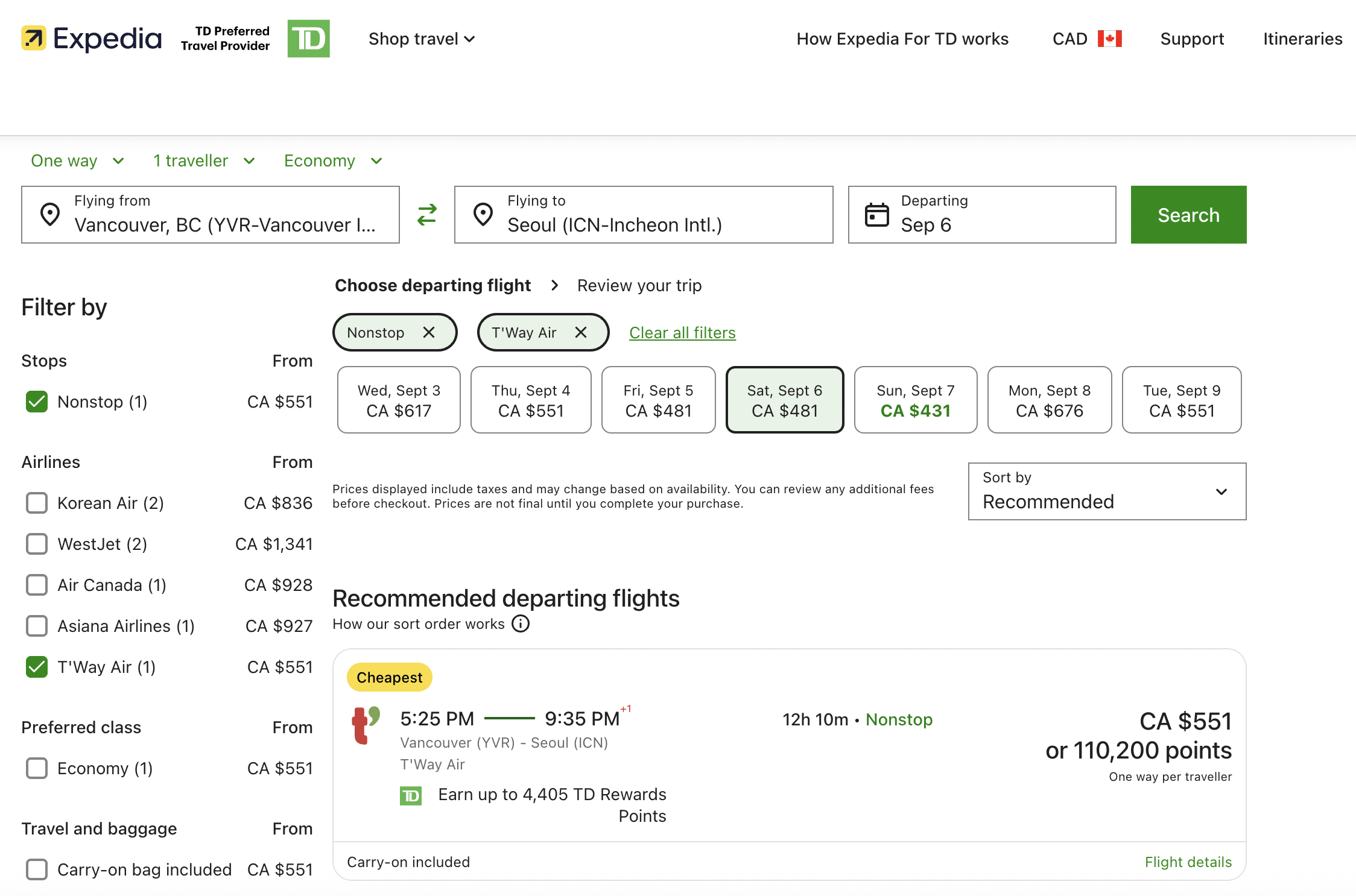 Tway Expedia4td