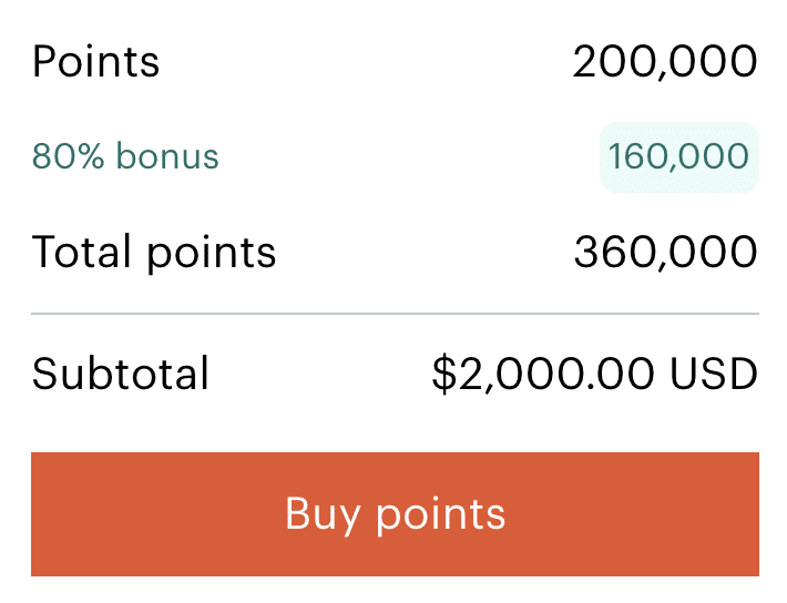 IHG buy points promo July 2025