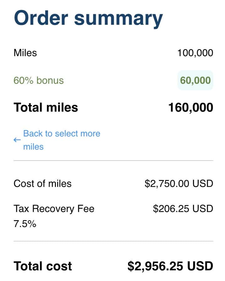 buy alaska miles with 60% bonus