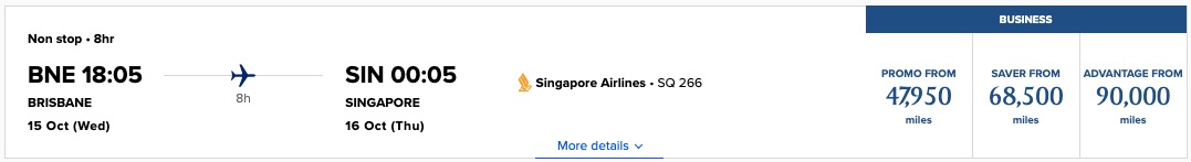 singapore airlines spontaneous escapes october 30 bne sin