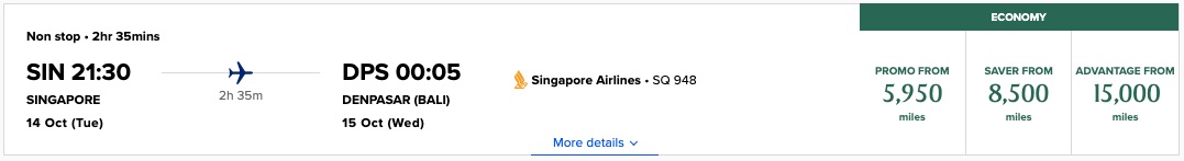 singapore airlines spontaneous escapes october 30 sin bkk