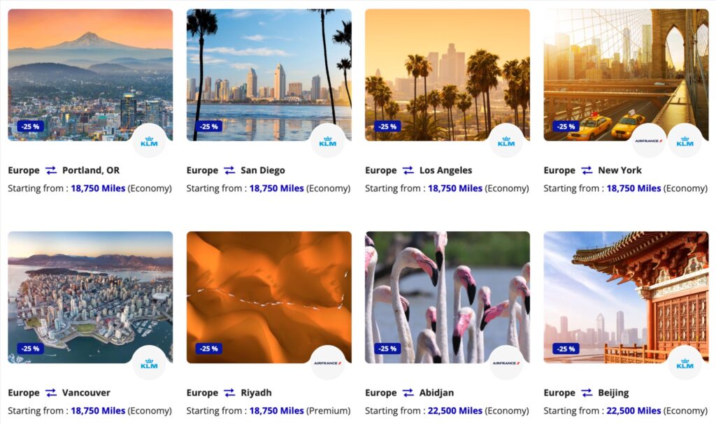 Flying Blue Promo Rewards Oct 2025 Long Haul