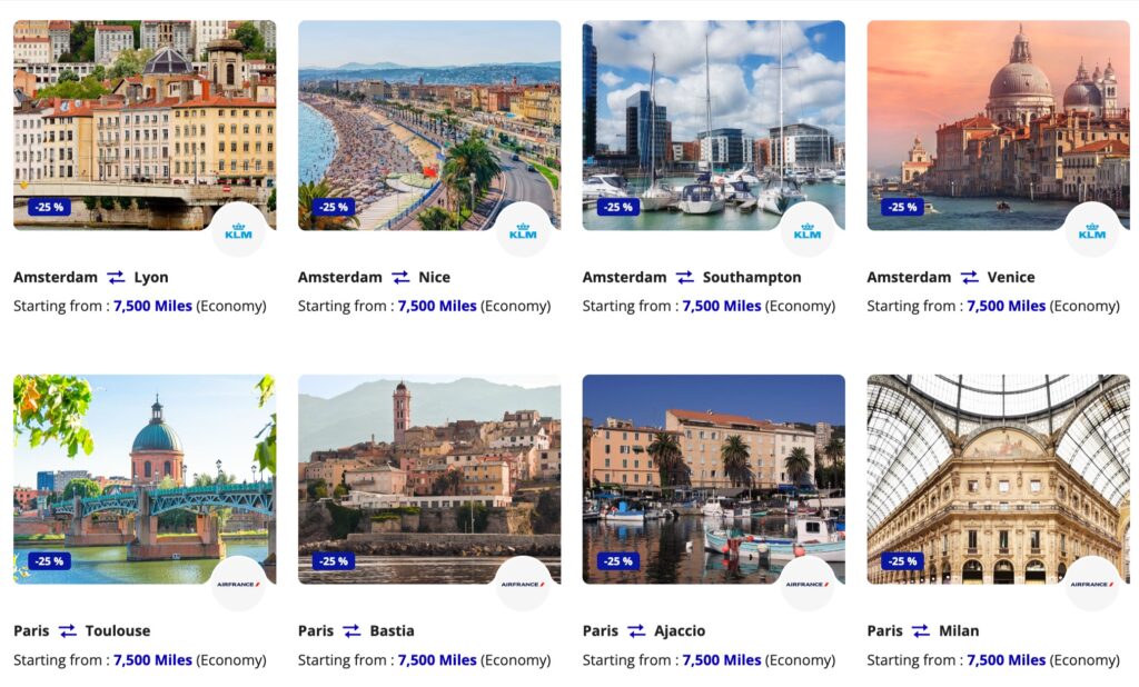 Flying Blue Promo Rewards Oct 2025 Short Haul