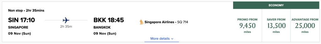 krisflyer spontaneous escapes november sin bkk